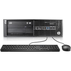 HP 에이치피 Z230 SFF 타워 데스크톱 워크스테이션 컴퓨터 4세대 Xeon E31231 V3 16GB RAM 512GB SSD 디스플레이포트 WiFi BT Windows - e31231v3