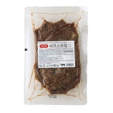 이너피스 에스푸드 비프스트립 [냉동]500g, 1개, 1kg