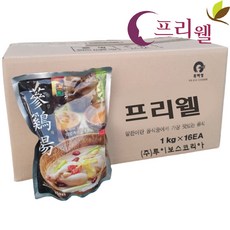 프리웰 삼계탕 1kg-16개(1박스)