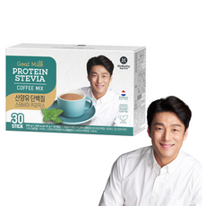 맥널티커피 산양유 단백질 프로틴 스테비아 커피믹스, 10g, 30개입, 1개