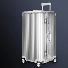Rimowa 오리지널 트렁크 플러스 보호 커버 투명 31 인치 33 Topas 스포츠 러기지 커버에 적용 가능, 6.Trunk S 92565Silver, 1개