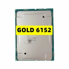 중고 제온 골드 6152 2.1GHz 30.25M 캐시 22 코어 44 스레드 140W LG 호환A3647 CPU 프로세서 GOLD6152