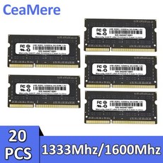 Ceamere DDR3 노트북 범용 메모리 카드 240 핀 RAM4g 8g 1333mhz 1600mhz PCs 도매, 02 20PCS DDR3L 4G 1333