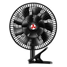 아인별 화물차선풍기 지게차 선풍기 트럭 자동차 24V, 24V 트럭 8인치 4엽 화이트