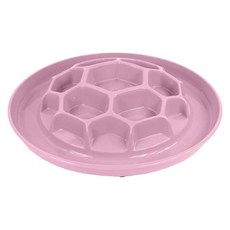 새끼강아지 천천히 밥먹기 밥그릇 핑크 반려견식판