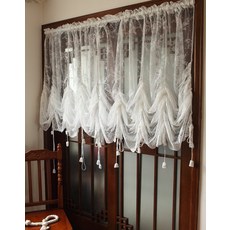 레이스침대커튼