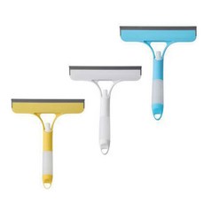 3in1 스퀴지 스프레이 일체형 창문 욕실 물기제거, 1개, 옐로우