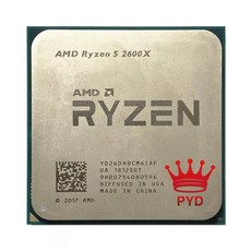 AMD Ryzen 5 2600X R5 3.6 GHz 6 코어 12 CPU 프로세서 YD260XBCM6IAF 플러그 AM4, 한개옵션0 - 2600x