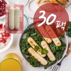 육식토끼 닭가슴살 소시지 100g 9종 30팩, (소시지)달콤치즈 30팩