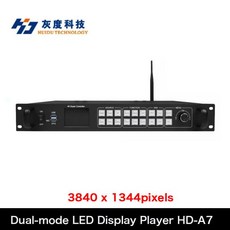 Huidu 듀얼 모드 LED 디스플레이 플레이어 HD-A7 지지대 3840x1344 픽셀 수신 카드 R712 R716 R708 과, 1개 - huidu-a7