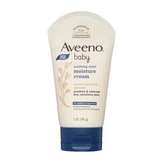 Aveeno 아비노 베이비 수딩 릴리프 모이스처 바디크림 140g Baby Soothing Relief Moisture Cream, 1개