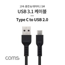 ComsUSB3.1C타입toUSB2.0/1M/, @라디오 본상품선택
