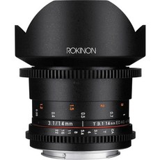 1581796 Rokinon Cine DS DS14M-C 14mm T3.1 ED ASIF UMC 풀프레임 시네 광각 렌즈 Canon EF용 - 풀프레임