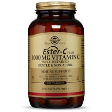 솔가 에스터-C 플러스 1000mg 비타민 C 타블렛, 180정, 1개