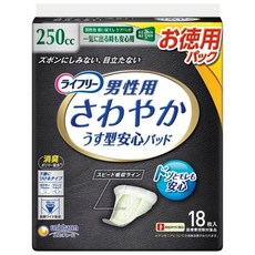 라이프리 리플레시패드 250cc 흡수 남성 18입, 단품