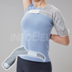 [인포벨]인크레디웨어 어깨 압박밴드 의료기기 INCREDIWEAR SHOULDER BRACE, 1개