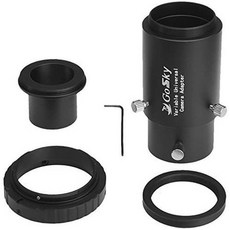 미국직배송 Gosky Deluxe 망원경 카메라 어댑터 Kit for Nikon SLR - for 망원경 Prime Focus and Eyepie, One Color_One Size, 상세 설명 참조0
