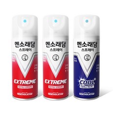 멘소래담스프레이익스트림에스 180ml X 2개 + 멘소래담스프레이-에스 200ml X 1개