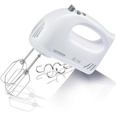 세버린 핸드믹서 SEVERIN 핸드 믹서 약. 300W 5단계 속도 설정 터보 거품기 2개 반죽 고리 2개 111629