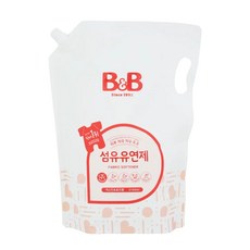 비앤비 섬유 유연제 자스민 리필 2100ML, 단품