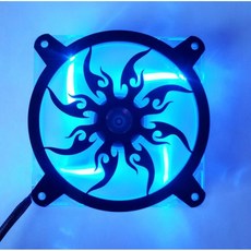 커스텀 아크릴 부족선2 컴퓨터 팬그릴 120mm