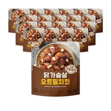 미트리 닭가슴살 오트밀치킨 간장치킨 150g, 21개