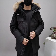 데상트 모던 남성 하프 패딩 A145