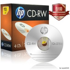 HP Media CD-R4-12x 700MB (1P 슬림 케이스) 10장, 상세페이지 참조