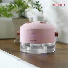 아이리버 듀얼스팀맨 스윙 무선 가습기, MH-150W, 러블리핑크