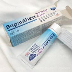 [정품판매처] Bepanthen Itch Relief Cream 비판텐 잇치릴리프 20G 크림 연고 비판톨 아기크림 엉덩이발진, 1개