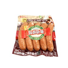 [롯데햄] 롯데 의성 마늘 프랑크 350g x 2개
