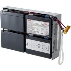 컴퓨터 주변기기 악세서리 액세서리 PC 순정품 APC Smart UPS 모델용 배터리 교체 RBC24 SMT1500RM2US SMT1500R2 NMC SU1400RM2U SU1, 1개