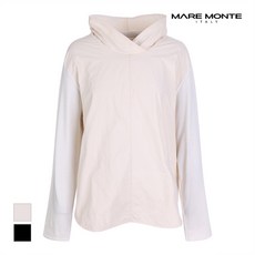 [마레몬떼] 소매배색 디자인 티셔츠_M222MTS09D0