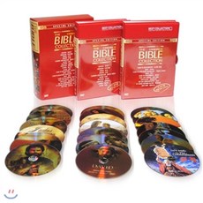 더 바이블 정품 1부 2부 DVD 컬렉션 THE BIBLE 20Disc 세트/영어더빙+영어 한글 무자막지원/성경 성서영화 시리즈