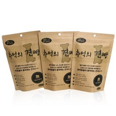 피어 추억의 견빵 비스켓 100g, 귀리, 3개입