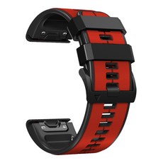22/26mm 스마트 워치 Garmin Epix Gen 2 스포츠 실리콘 스트랩 Fenix 7 7X 5 5X Plus 6 6X Pro 3HR 팔찌 빠른 Easyfit 밴드, [05] D, [04] 26mm Fenix 6X 6XPro, 56) D 26mm Fenix 6X 6XPro
