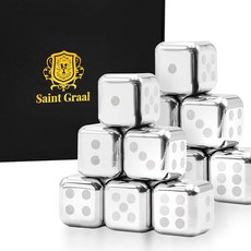 SaintGraal 아이스 큐브 녹지않는얼음 아버지의 날 아버지 생일 선물 선물 남성 술 맥주 (다이스)