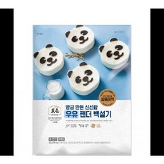 우유팬더백설기 빚은 (80Gx4EA)x6PAC, 6개, 320g