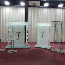 CM크리스탈성구사 로고스 사각 1200 강대상 세트(A형)