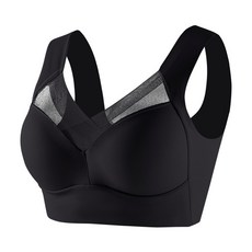 스포츠 패치워크 레이스 얇은 보이지 3XL 않는 FINETOO 브래지어 플러스 없는 사이즈 섹시한 푸시업 란제리 브라 여성용