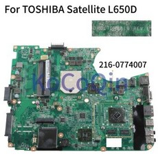[해외] KOCOQIN 노트북 마더 보드 도시바 위성 L650D 코어 AMD 메인 보드 DABL7DMB8E0 21607747 512 M 노트북 테스트, 상세내용표시