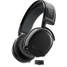 신제품 SteelSeries Arctis Nova 7 무선 멀티 플랫폼 게임용 헤드셋 u2013 동시 2.4GHz 및 Bluetooth 편안한 디자인 고속 충전 38시간 배터리