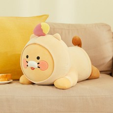 카카오프렌즈 후디 바디필로우 춘식이 아기바디필로우 긴베개 롱쿠션