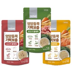 와와펫 이즈칸 독 영양듬뿍 기력보충 닭고기 소고기 연어황태죽 100g 택1-12개 택2-24개, 12개, 소고기황태죽