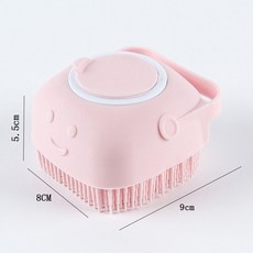 다 실리콘 목욕 스크럽 용품 브러시 닦고 피부를 다치게하지 않습니다 마사지 적재될 쇼, 1개, 1개입