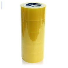 보스 THE 튼튼한 경포장용53MIC 박스테이프 48mm x 40m, 투명, 5개입