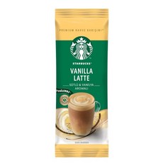스타벅스 바닐라 라떼 프리미엄 커피 블렌드 인스턴트 1박스 10팩, Starbucks® 바닐라 라떼 프리미엄 커피 블렌드, 355ml, 10개