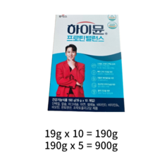 하이뮨 프로틴 밸런스 스틱형, 900g, 3개