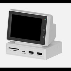 미니 모니터 도킹스테이션 USB허브 멀티허브 하기비스 USB-C 도킹 스테이션 3.5 인치 IPS 스크린 USB 3.0 호스트 HDMI