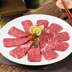 삼삼한 맛있는 한우 살치살300g+소갈비살300g+채끝등심300g 선물세트 암소1등급M, 1개, 단품
